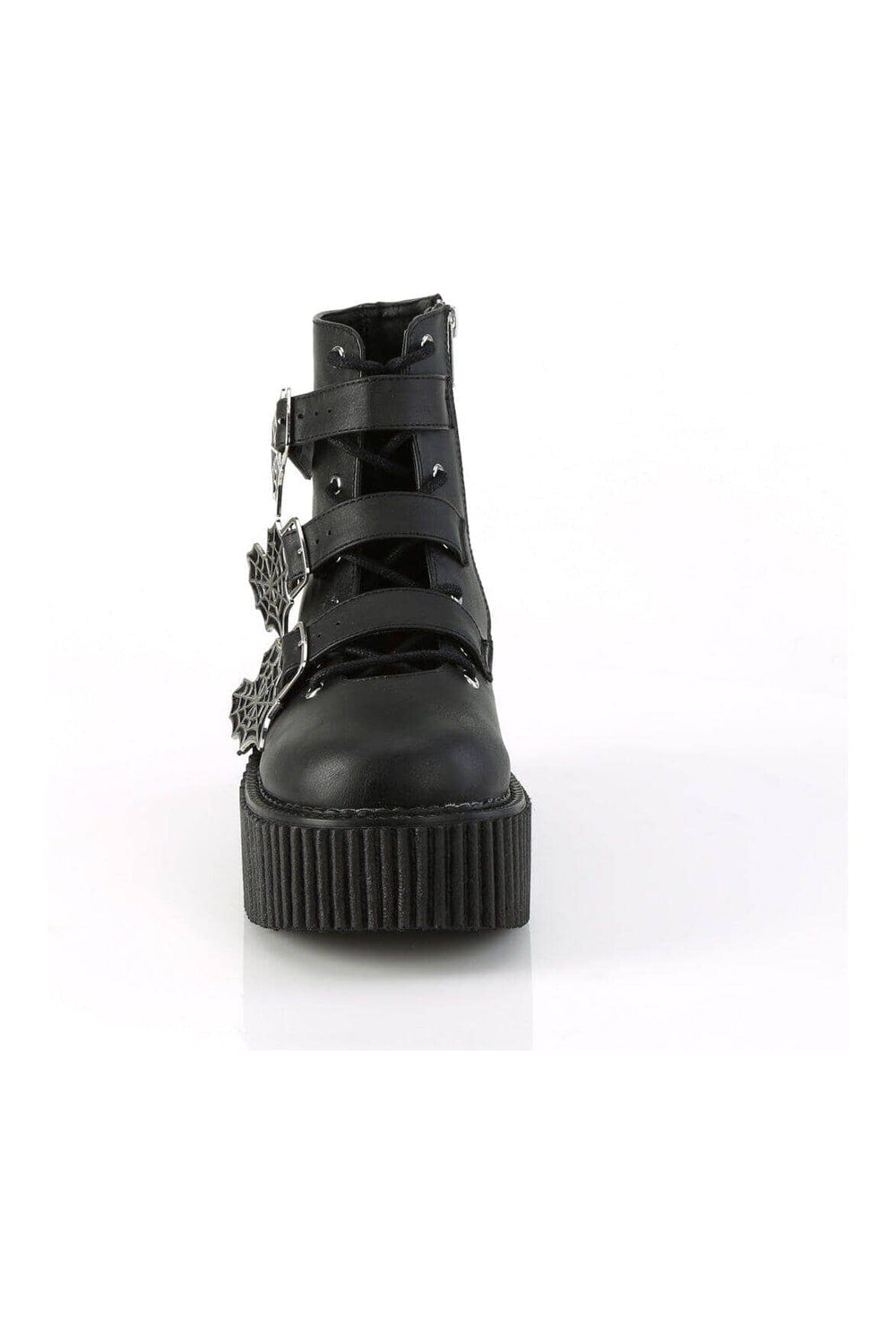 CREEPER-260 Black Vegan Leather Creeper-Creepers-Demonia-SEXYSHOES.COM