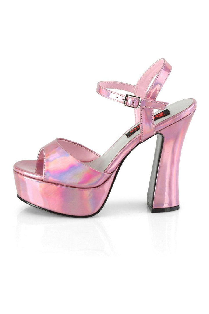DOLLY-09 Ankle Boot | Hologram Patent-Ankle Boots-Demonia-SEXYSHOES.COM