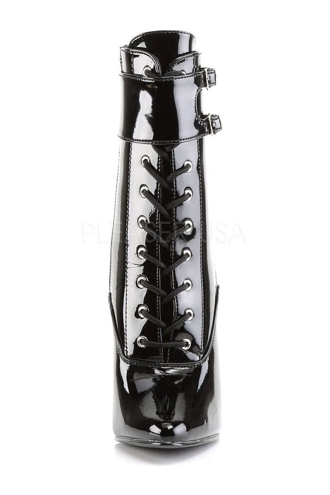 SS-DOMINA-1023 Ankle Boot | Black Patent