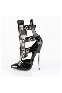 Devious Devious DAGGER-15 Ankle Boot in Black Patent