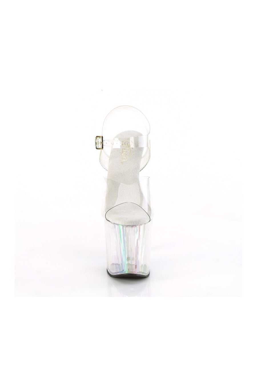 ENCHANT-708HT Clear Vinyl Sandal-Sandals-Pleaser-SEXYSHOES.COM