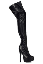 Ellie 652-MISTRESS 6.5" Stretch Thigh High Boot