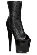SS-Ellie 821-PICTO 8" Platform Open Toe Ankle Boot