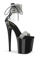 SS-FLAMINGO-827RS Clear Vinyl Sandal