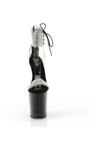 Pleaser FLAMINGO-827RS Clear Vinyl Sandal in Clear Vinyl