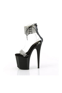 Pleaser FLAMINGO-827RS Clear Vinyl Sandal in Clear Vinyl