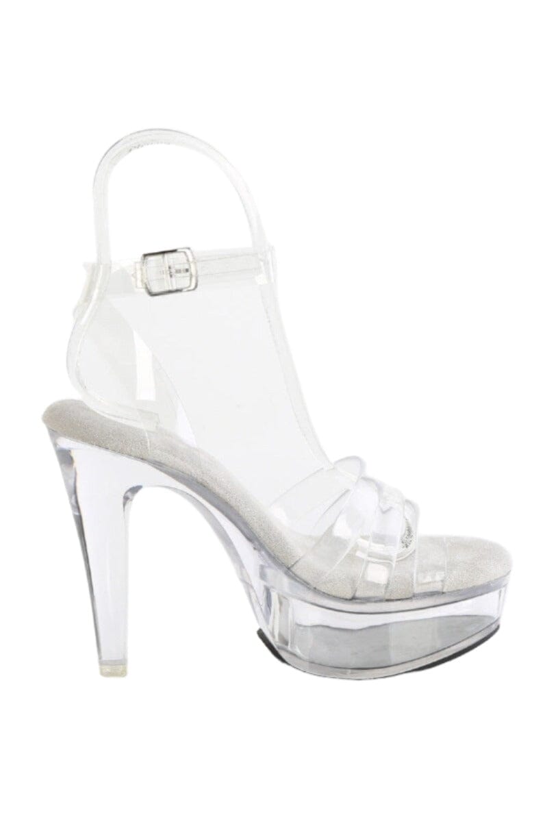 Fabulicious  MARTINI-505 Sandal in Clear Vinyl