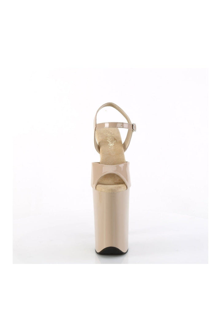 SS-INFINITY-909 Nude Patent Sandal