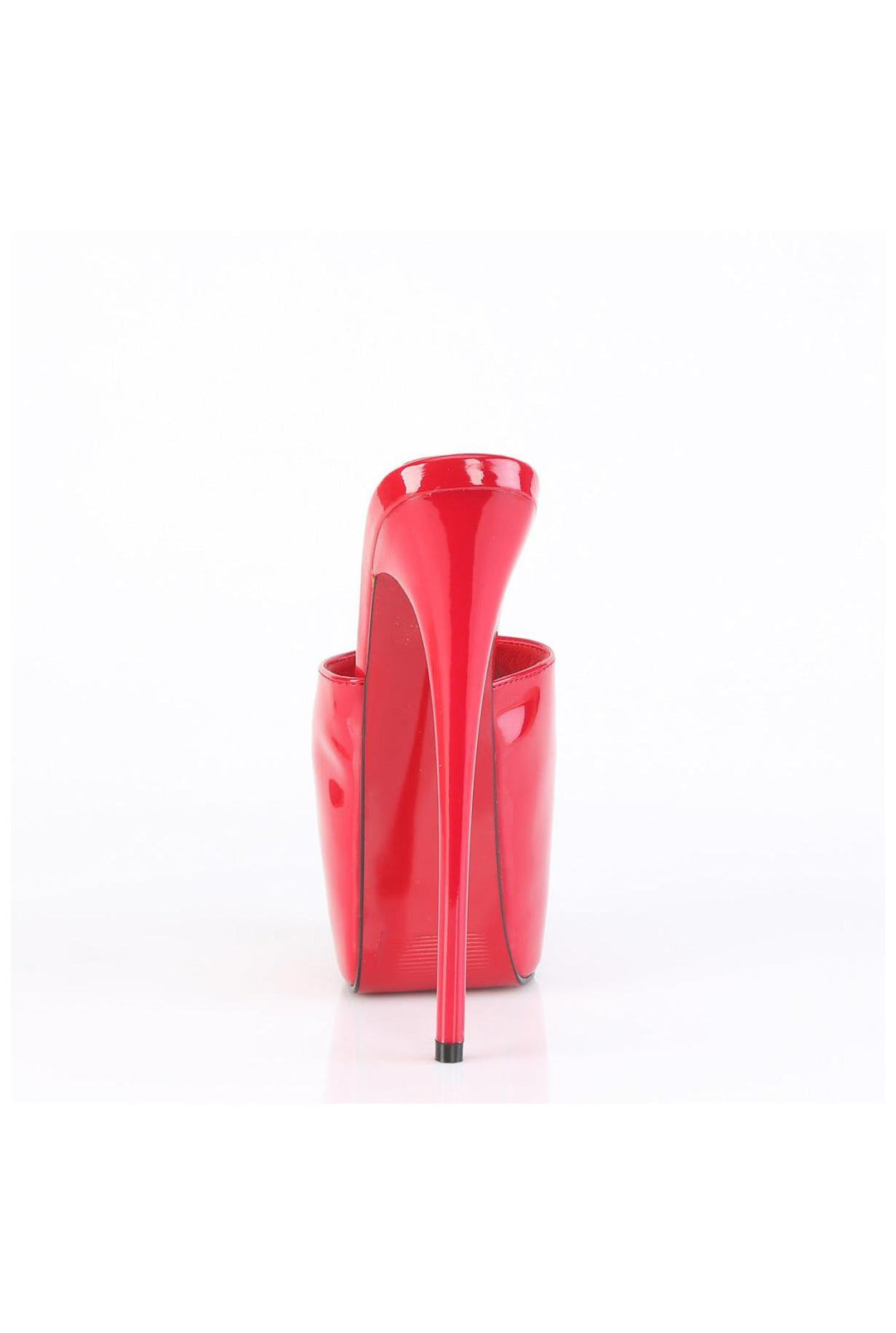 Pleaser  JUBILANT-01 Slide in Red Patent