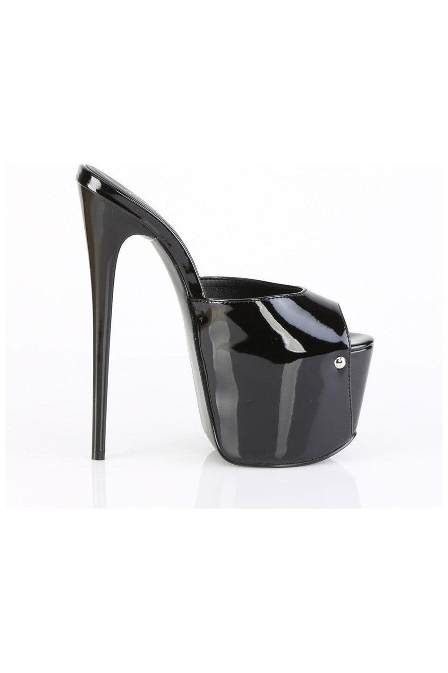 Pleaser  JUBILANT-01 Slide in Black Patent
