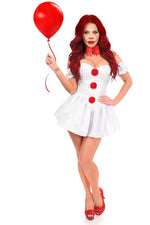 SS-Top Drawer 3 PC Killer Clown Corset Costume