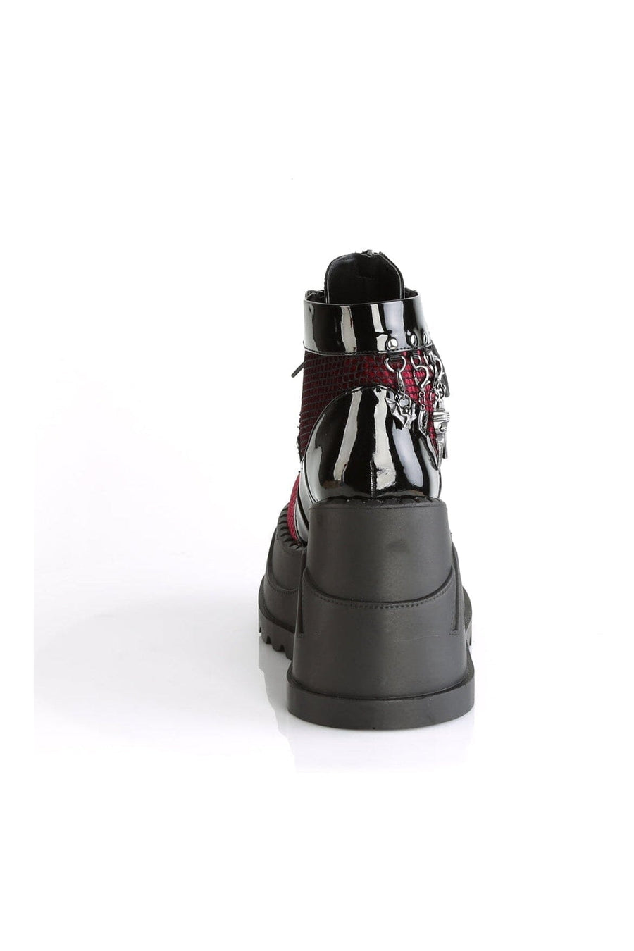 STOMP-18 Black Patent Cyber Shoe-Cyber Shoes-SEXYSHOES.COM