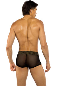 Sacred Heart Trunks with Studded Elastic-Mens Bottoms-SEXYSHOES.COM