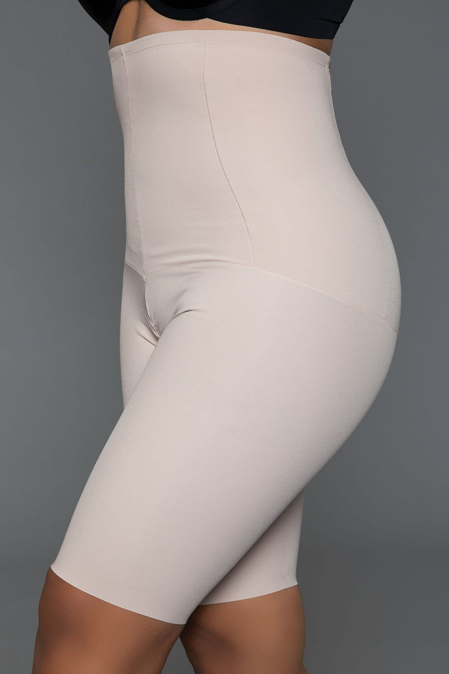 BeWicked Shape Sculpting High Waisted Shaper Shorts in Nude 