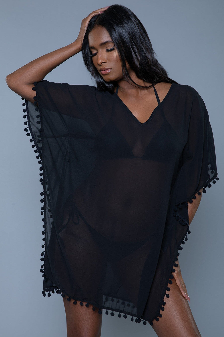 Sheer Cover-up-Cover Ups-SEXYSHOES.COM