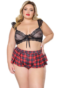 Shorts Plaid-Lingerie Separates-SEXYSHOES.COM