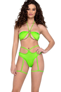 Shorts with Attached Leg-Straps-Sexy Bottoms-SEXYSHOES.COM