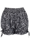 Silver/Black Brocade Bloomers