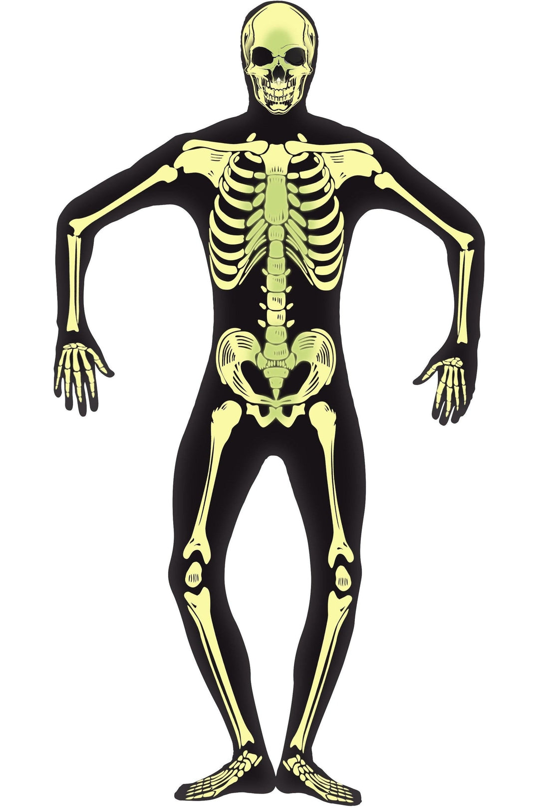 Skeleton Second Skin Costume