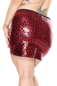 Coquette Skirt in Red 