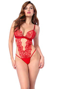 Soft Knit Crochet Bodysuit with Adjustable Straps