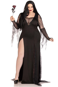 Leg Avenue Spooky Beauty Plus Size in Black  from SexyShoes.com