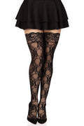 Stay Up Floral Lace Thigh Highs