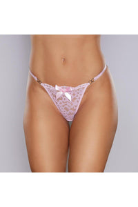 Adore Lingerie Sunset Thong in Pink  from SexyShoes.com