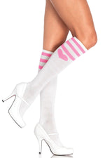 Sweetheart Athletic Knee Socks