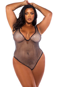 Roma Confidential Think Pink Rhinestone Teddy in Black  from SexyShoes.com