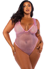 Think Pink Rhinestone Teddy