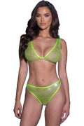 Think Sparkle Rhinestone Bralette 2pc Set