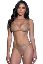 Think Sparkle Rhinestone Bralette 2pc Set