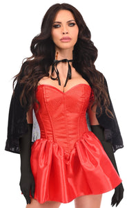 Top Drawer 3 PC Vampire Corset Costume-Vampire Costumes-SEXYSHOES.COM