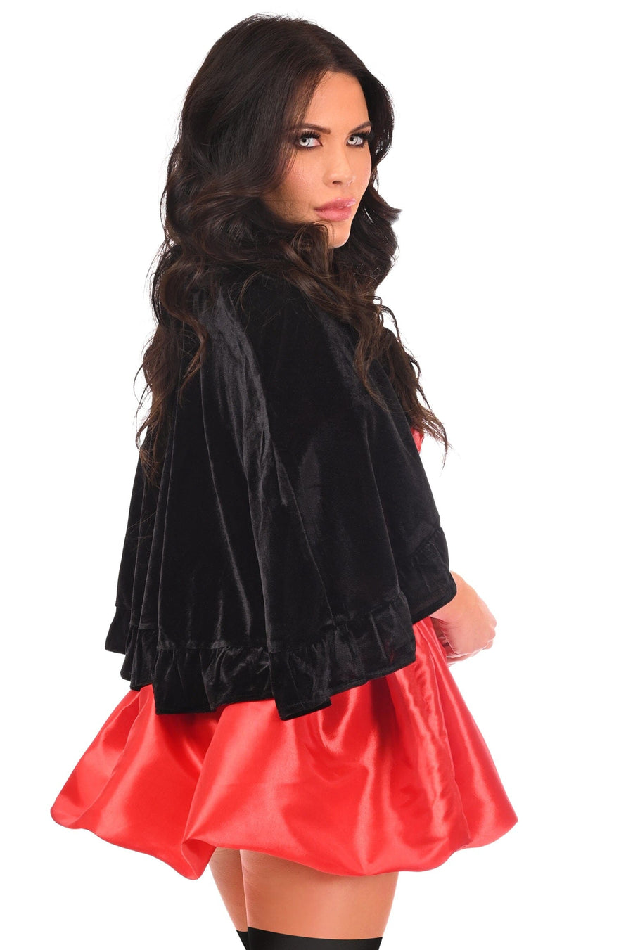 Top Drawer 3 PC Vampire Corset Costume-Vampire Costumes-SEXYSHOES.COM
