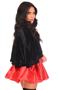 Top Drawer 3 PC Vampire Corset Costume-Vampire Costumes-SEXYSHOES.COM