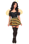 Top Drawer 4 PC Honey Bee Corset Costume