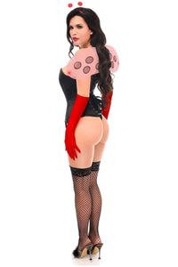 Daisy Corsets Top Drawer 4 PC Sassy Ladybug Corset Costume in Multi 
