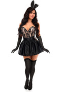 Top Drawer 5 PC Elegant Bunny Corset Costume