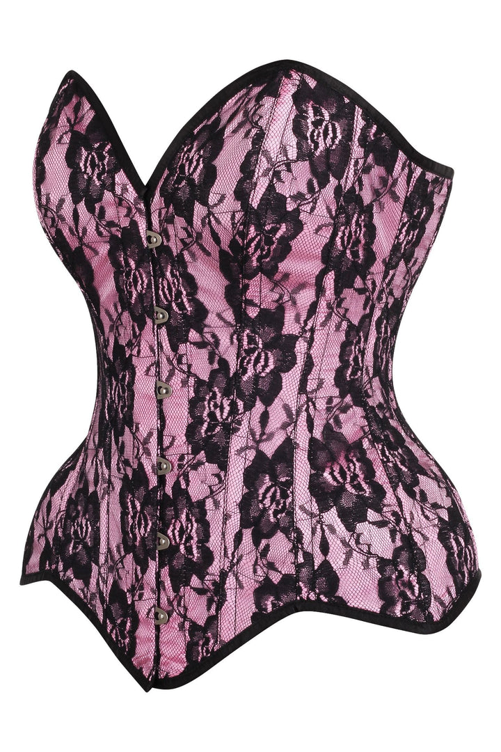 Top Drawer 5 PC Premium Boudoir Bunny Corset Costume