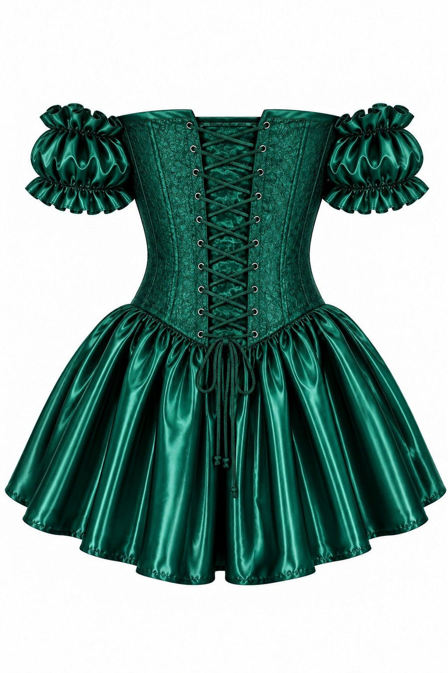 Top Drawer Enchanted Emerald Witch Corset Dress