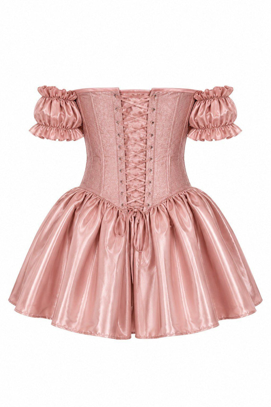 Top Drawer Enchanted Rose Princess Steel Boned Corset Dress