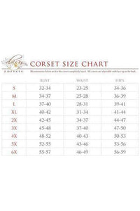 Daisy Corsets Top Drawer Multi Green Sequin Curvy Cut Waist Cincher Corset in Green 