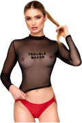 Troublemaker Mesh Top