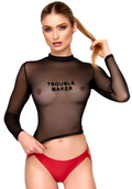 Troublemaker Mesh Top
