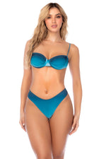 Two Piece Ombré Bikini Set