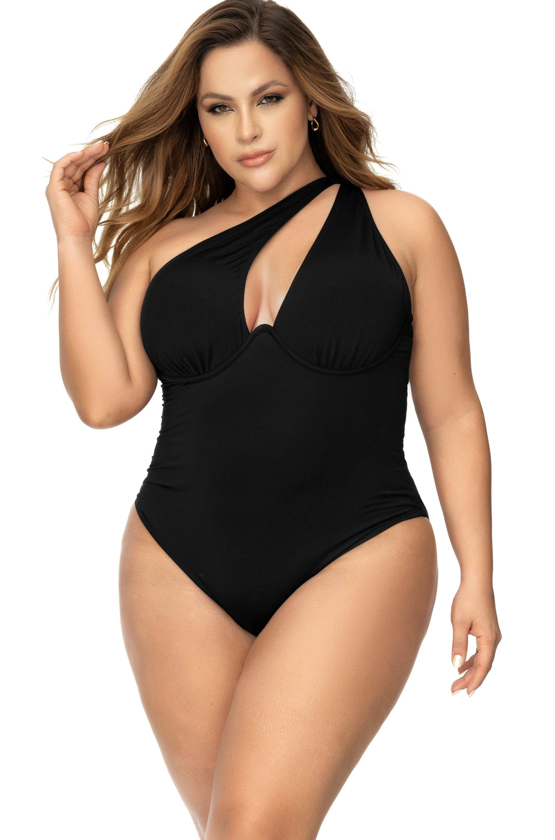 Underwired One Piece Swimsuit - SEXYSHOES.COM