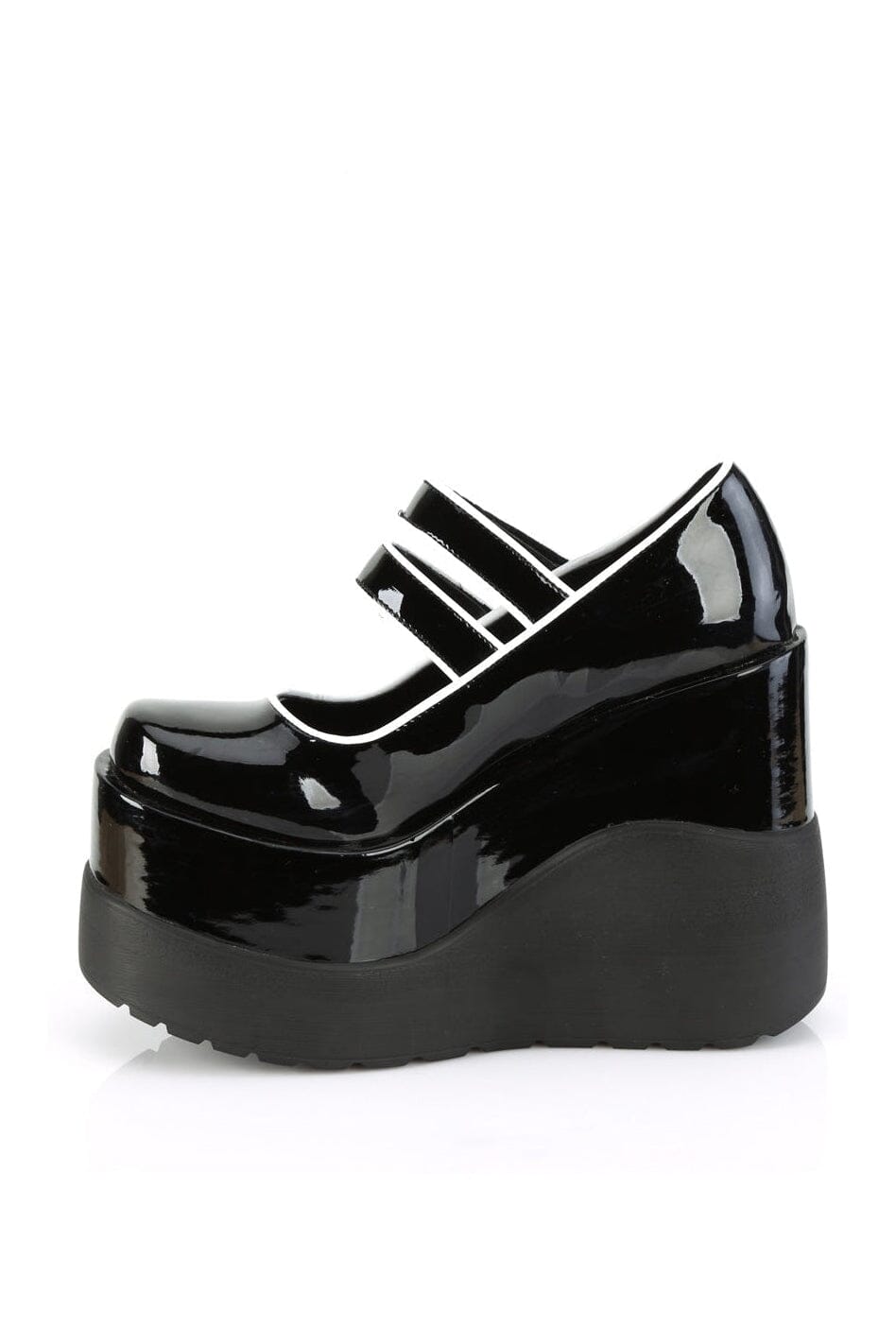 Demonia VOID-37 Black Patent Mary Jane in Black Patent