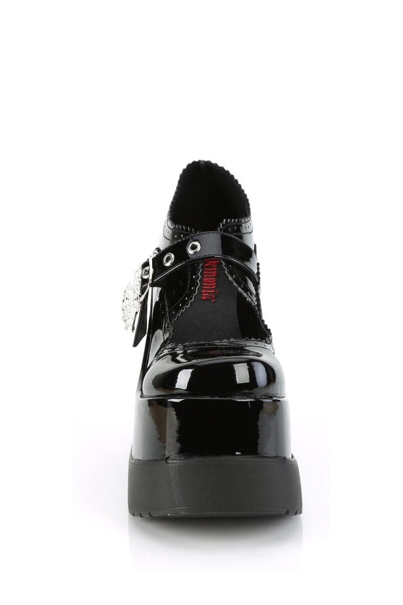 Demonia VOID-38 Black Patent Mary Jane in Black Patent