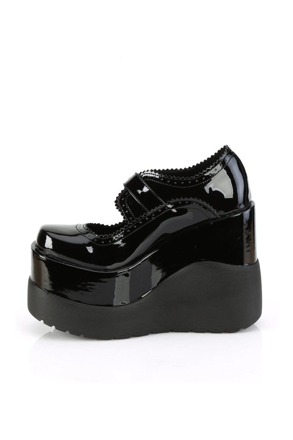 Demonia VOID-38 Black Patent Mary Jane in Black Patent